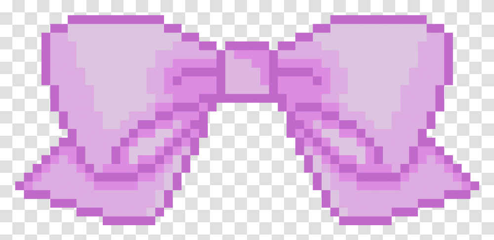 Just Some Trying Lol Kawaii Pixel Bow, Purple, Rug Transparent Png