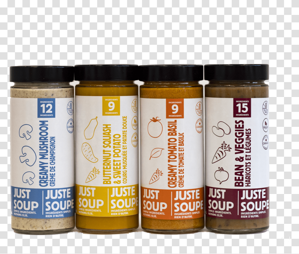 Just Soup, Label, Beer, Alcohol Transparent Png