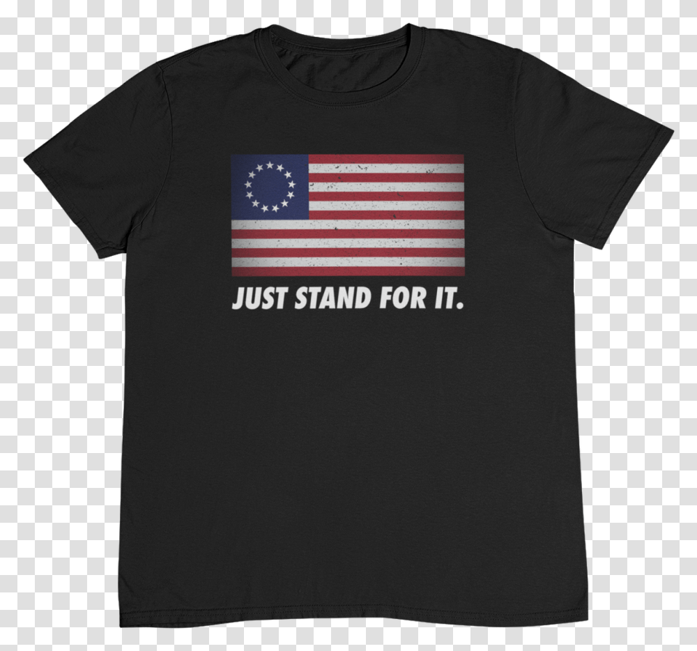 Just Stand For It T Shirt Hard Rock Cafe Bucharest T Shirt, Apparel, Flag Transparent Png