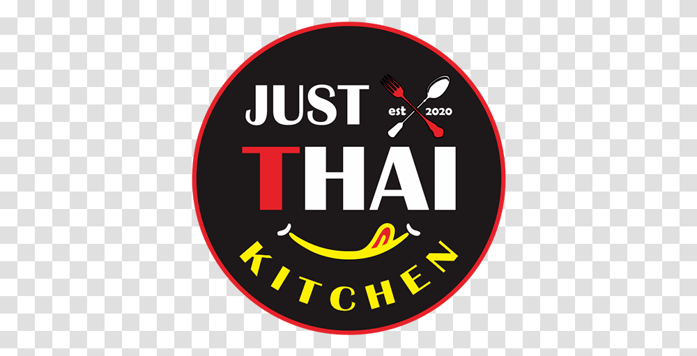 Just Thai Kitchen Happy, Logo, Symbol, Text, Label Transparent Png