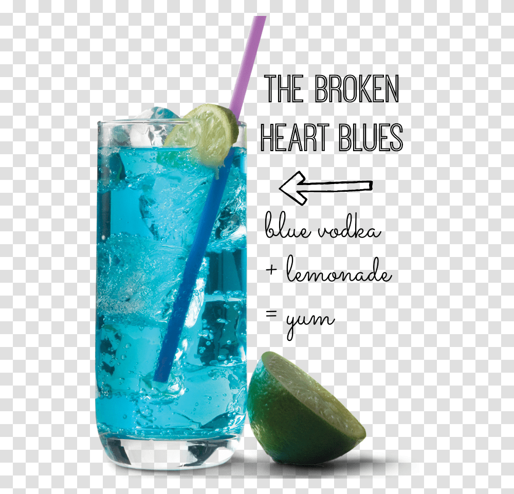 Just Two Ingredients To Make This Delicious Blue Vodka Blue Vodka Cocktails, Alcohol, Beverage, Drink, Lemonade Transparent Png