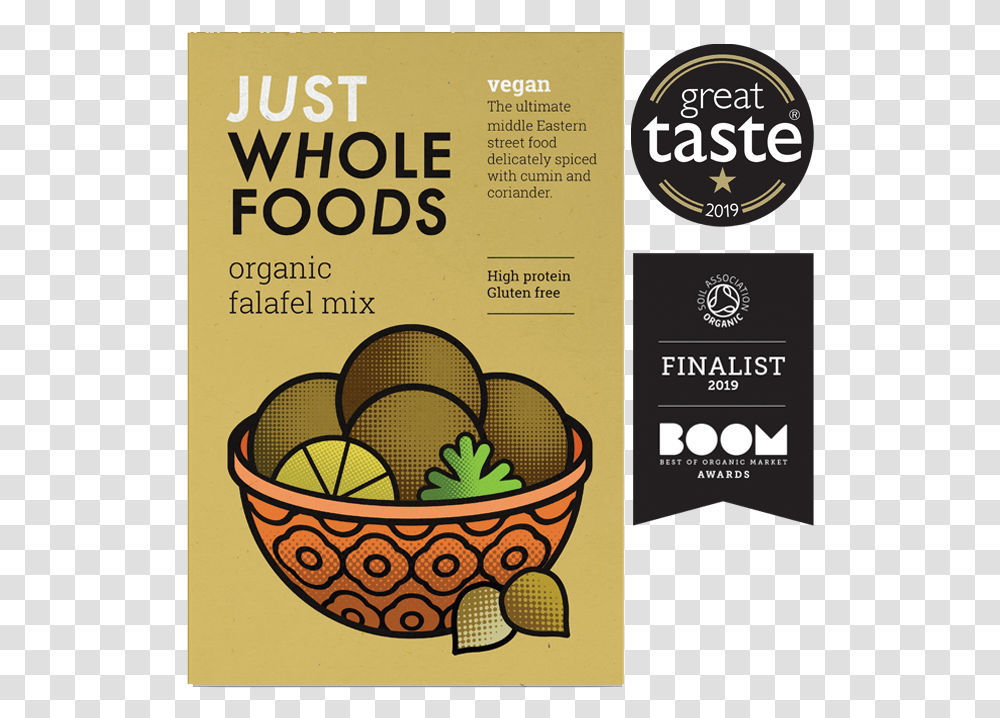 Just Wholefoods Falafel Mix, Advertisement, Poster, Flyer, Paper Transparent Png