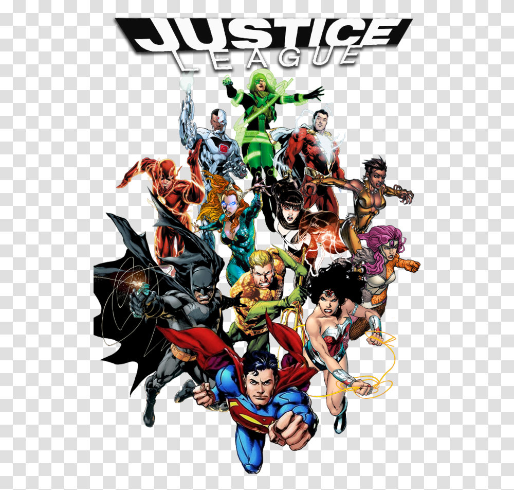 Justice League Justice League, Person, Human, Poster, Advertisement Transparent Png