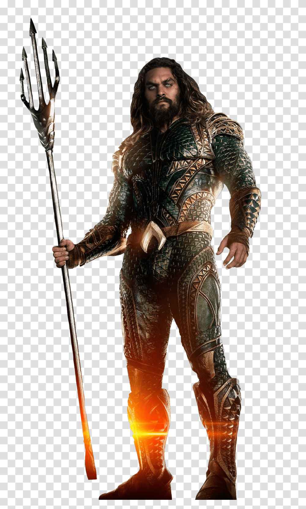 Justice League Photos Justice League 2017 Aquaman, Person, Costume, Skin, Weapon Transparent Png