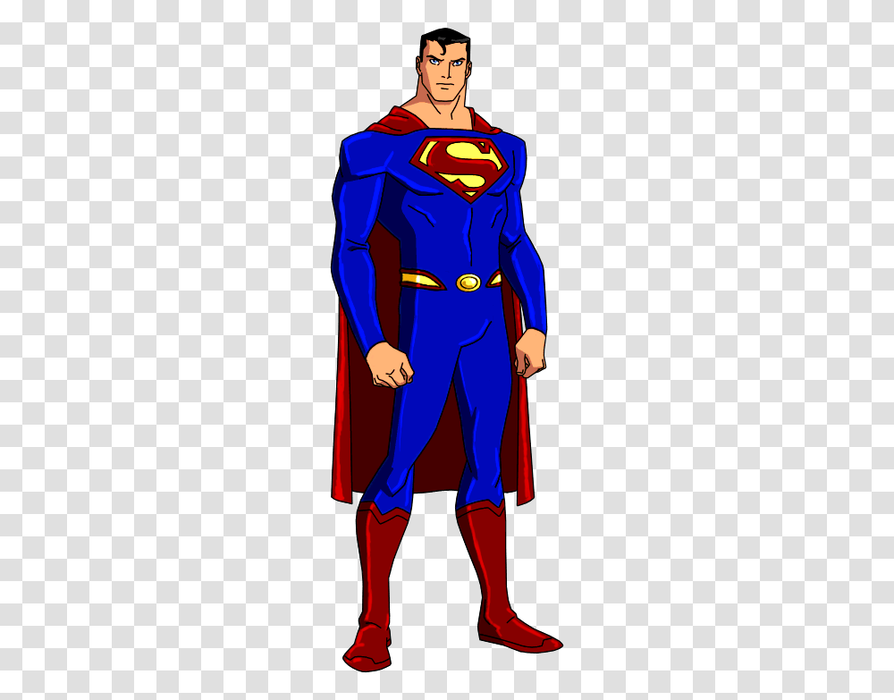 Justice League Superman Cartoon, Sleeve, Long Sleeve, Person Transparent Png