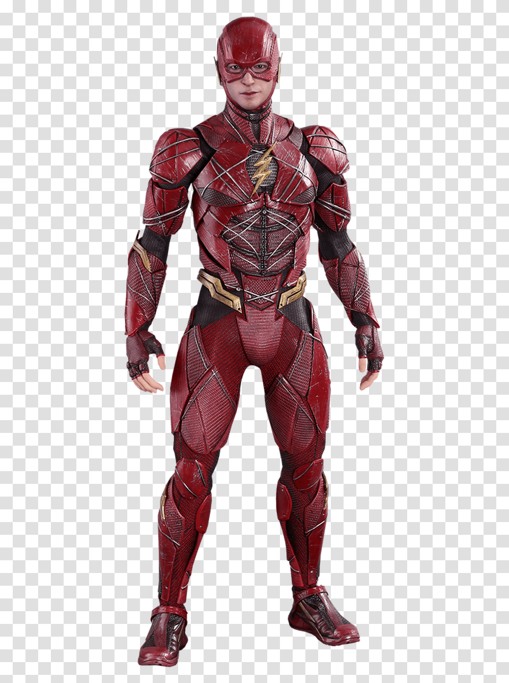 Justice League The Flash Hot Toys, Costume, Person, Human, Armor Transparent Png