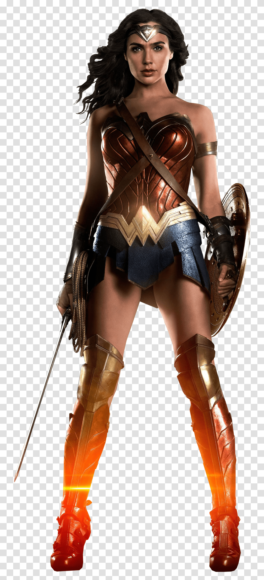 Justice League Wonder Woman Actress, Costume, Person, Armor Transparent Png