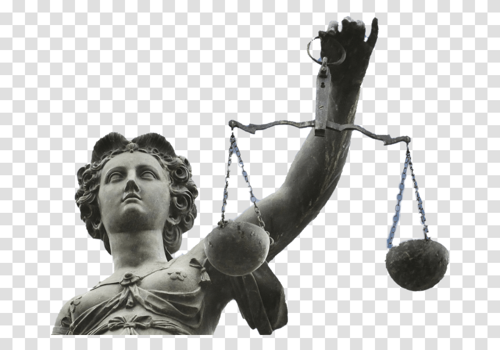 Justice Pic Subject Only Lady Justice United States, Person, Human, Sculpture Transparent Png