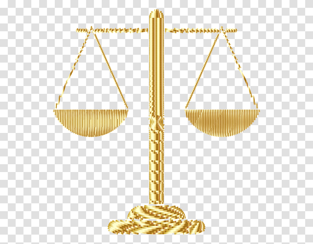 Justice Scales Law Equality Gold Shiny Metallic Legal Scale, Lamp Transparent Png