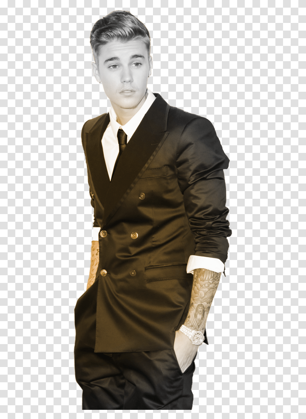 Justin Bieber Beliebers Tuxedo Mentahan Justin Bieber, Apparel, Coat, Jacket Transparent Png