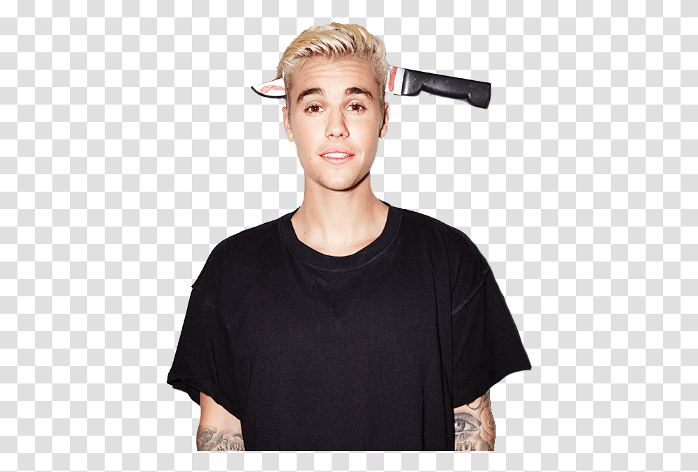 Justin Bieber By Maarcopn, Person, Sleeve, Hair Transparent Png