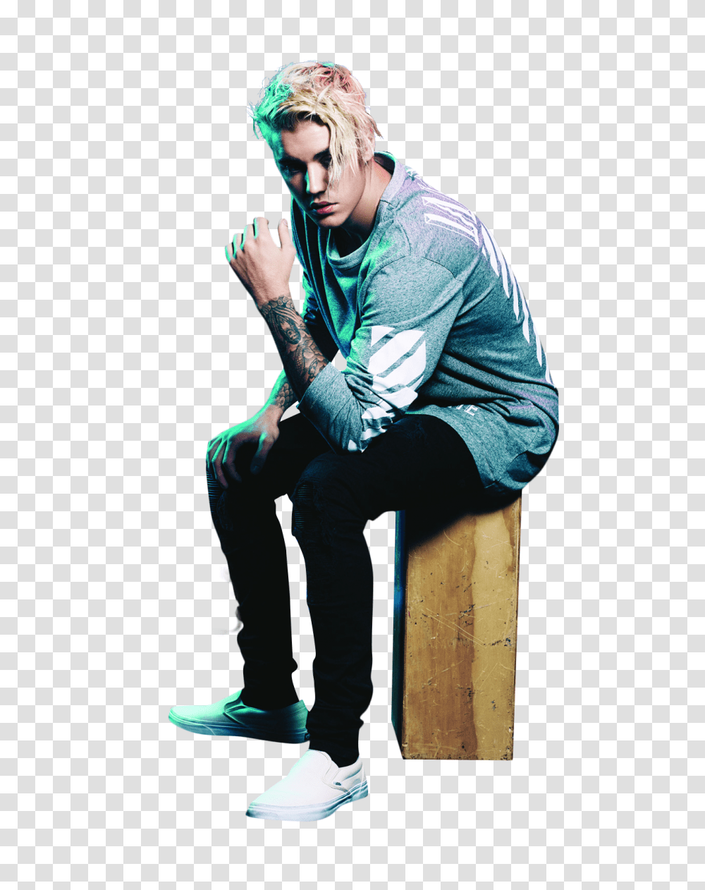 Justin Bieber Green Light Image, Sleeve, Person, Shoe Transparent Png