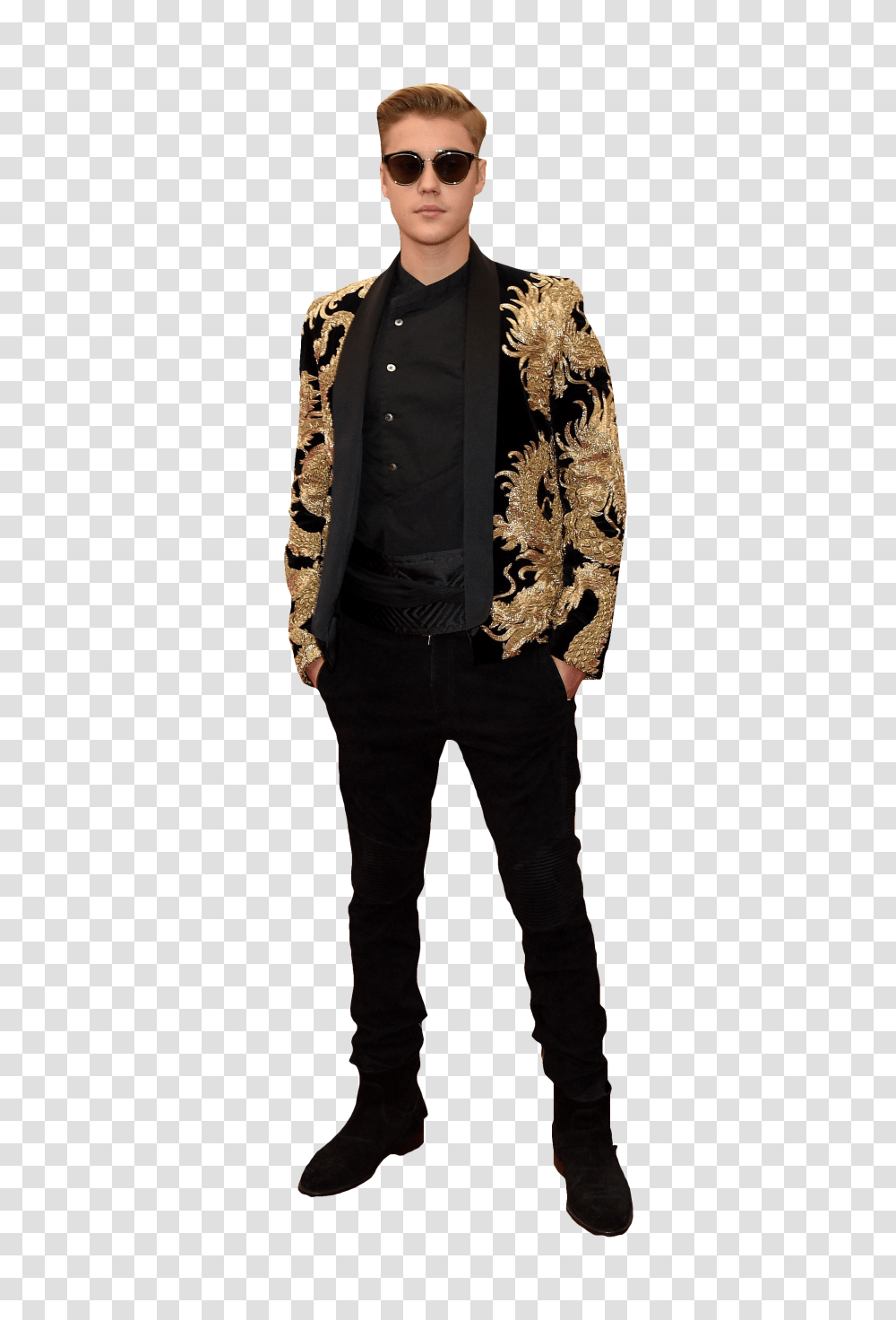 Justin Bieber In Sunglasses Image, Sleeve, Person, Long Sleeve Transparent Png
