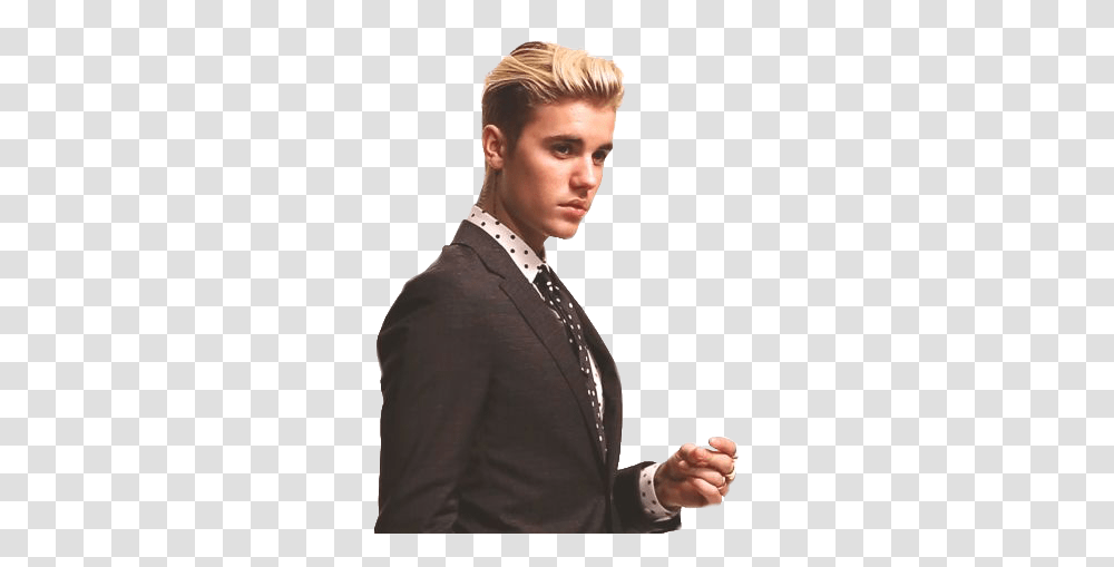 Justin Bieber Justin Bieber Can Skateboard With Anything, Person, Human, Suit, Overcoat Transparent Png