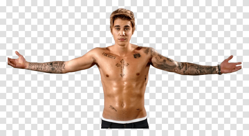 Justin Bieber Naked By Maarcopngs Justin Bieber Mens Health, Skin, Person, Human, Back Transparent Png