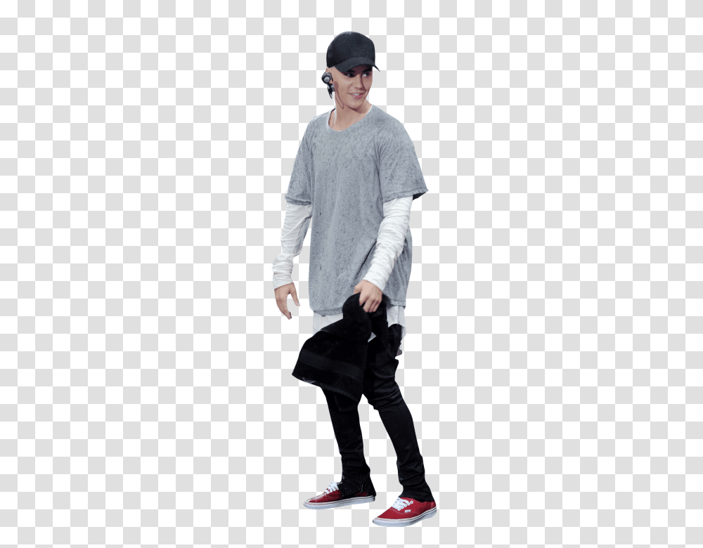 Justin Bieber Performing On Stage, Sleeve, Apparel, Long Sleeve Transparent Png