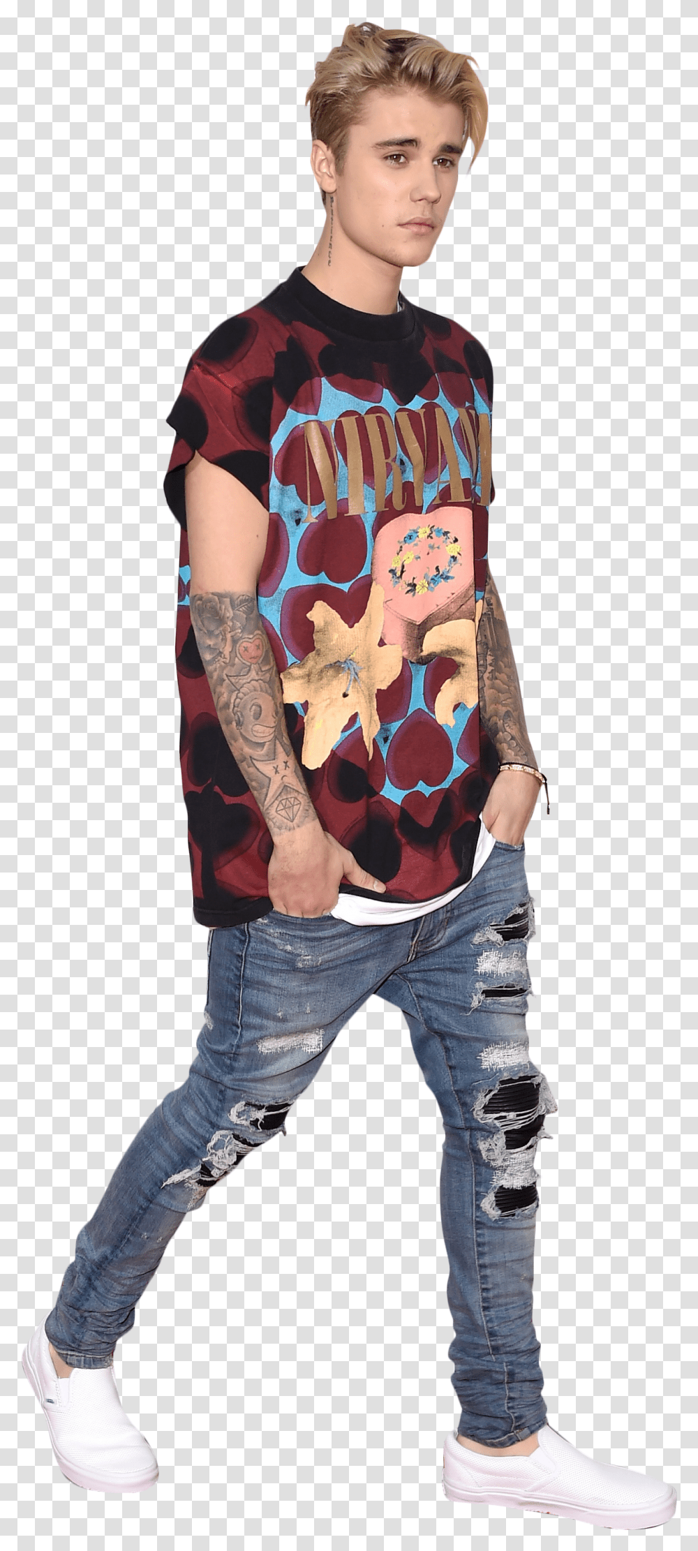 Justin Bieber Ripped Skinny Jeans, Sleeve, Person, Human Transparent Png