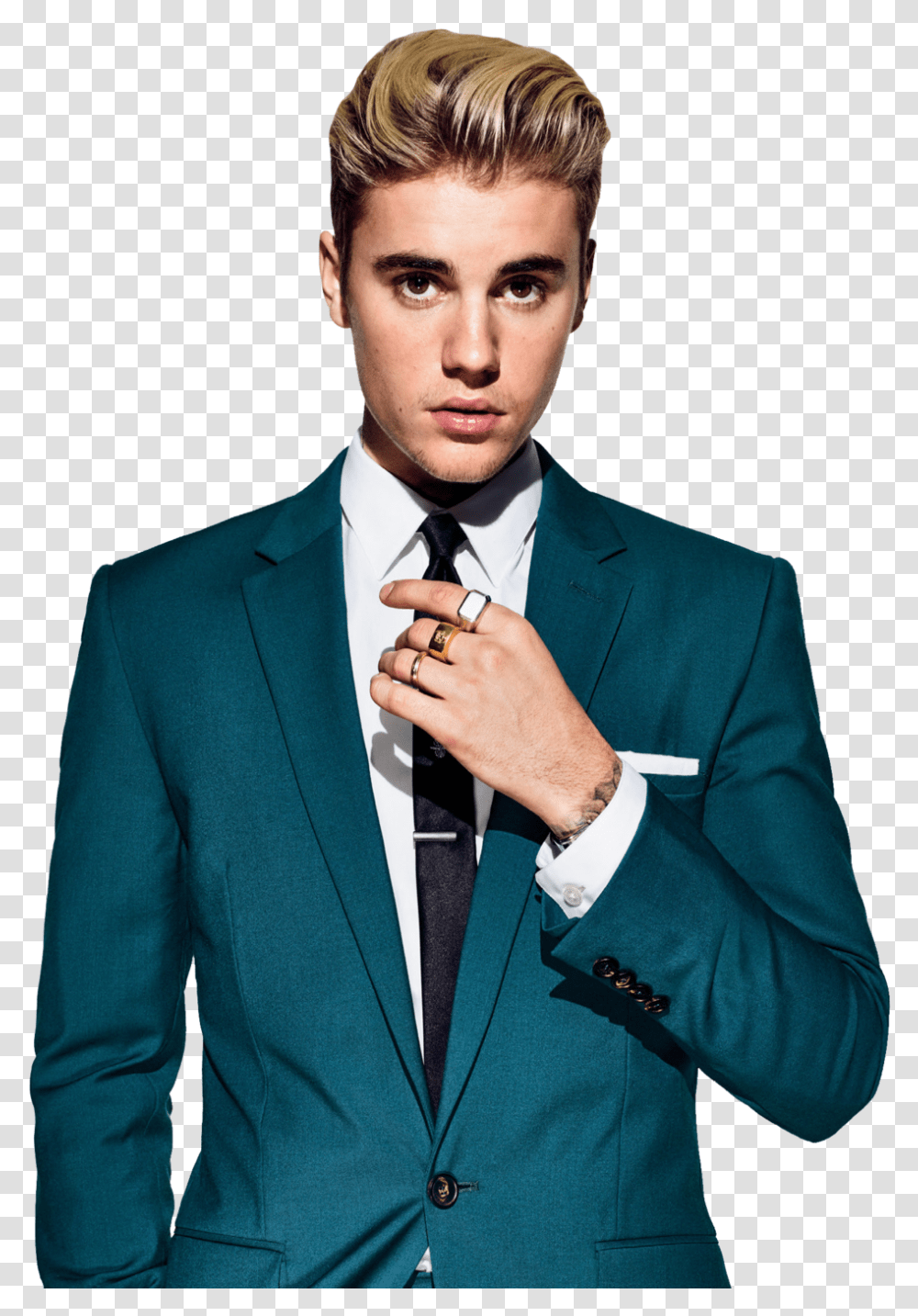 Justin Bieber, Suit, Overcoat, Apparel Transparent Png