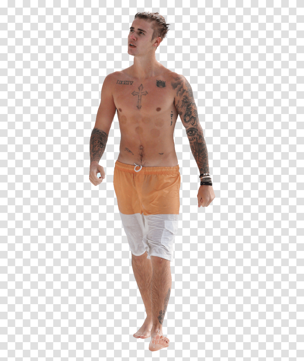 Justin Bieber Topless Image Justin Bieber, Skin, Person, Human, Arm Transparent Png