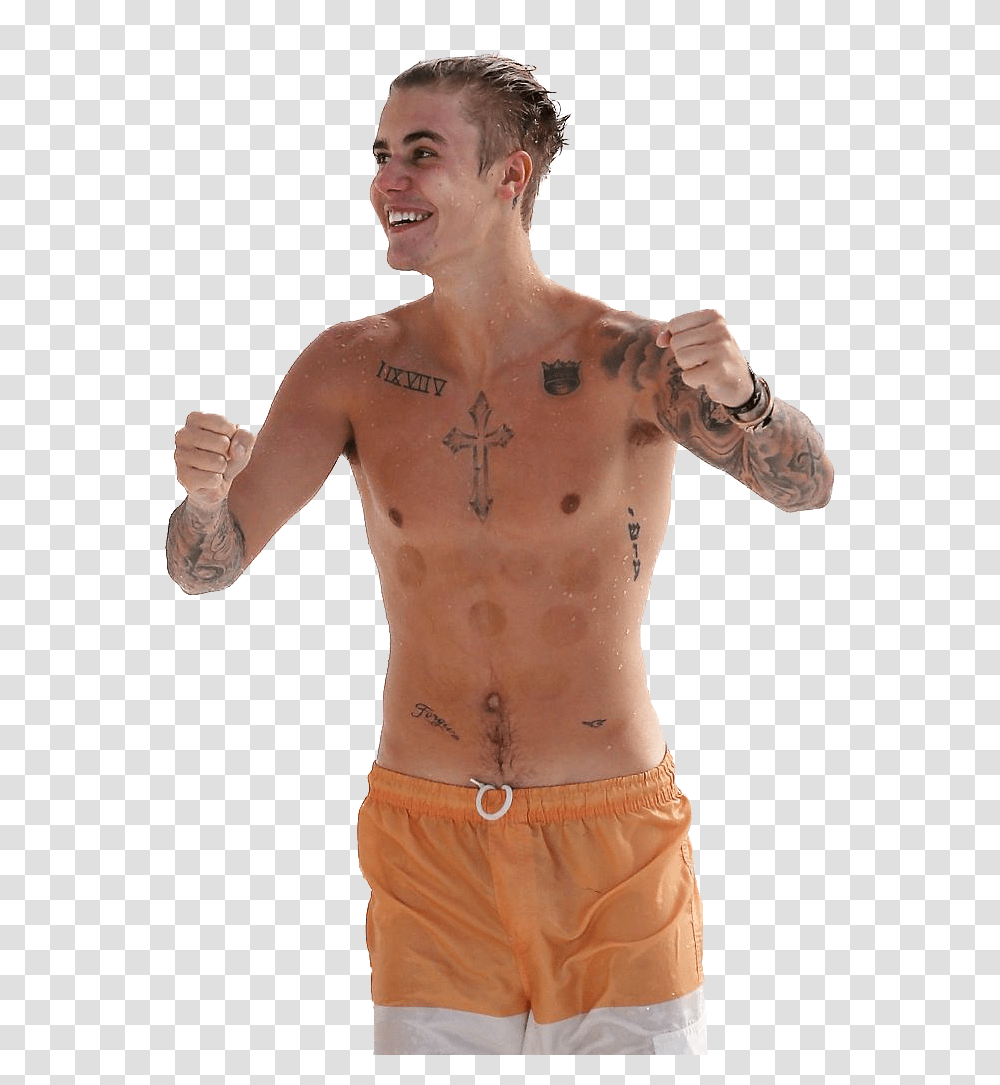Justin Bieber Topless Image Justin Bieber, Skin, Person, Human, Back Transparent Png