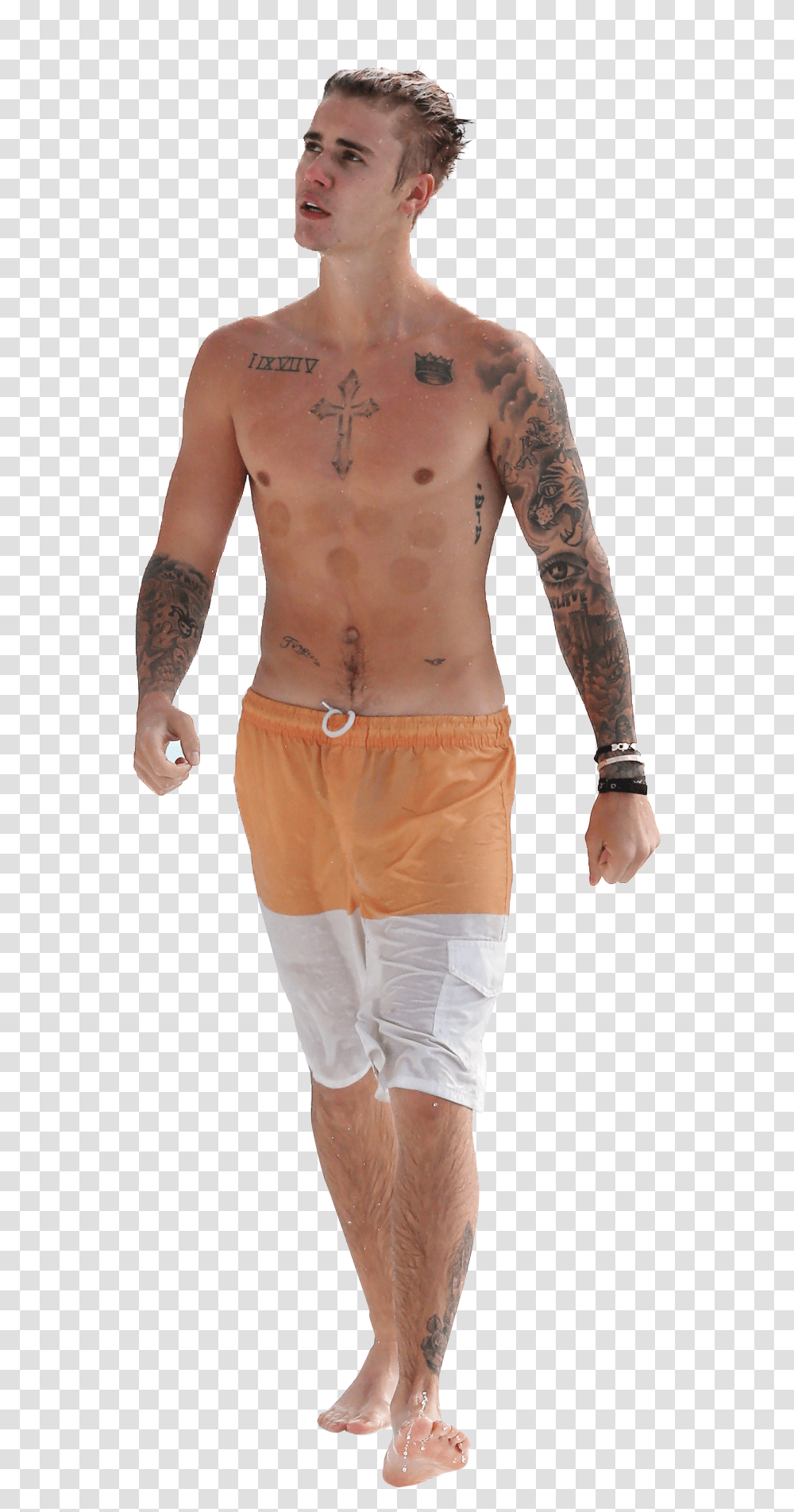 Justin Bieber Topless Image Person Topless, Skin, Human, Tattoo, Arm Transparent Png