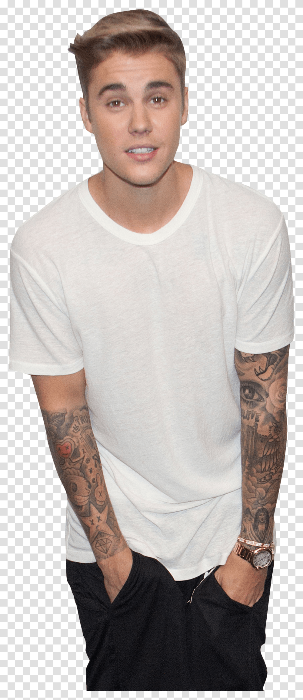 Justin Bieber's Calvin Klein Underwear Transparent Png
