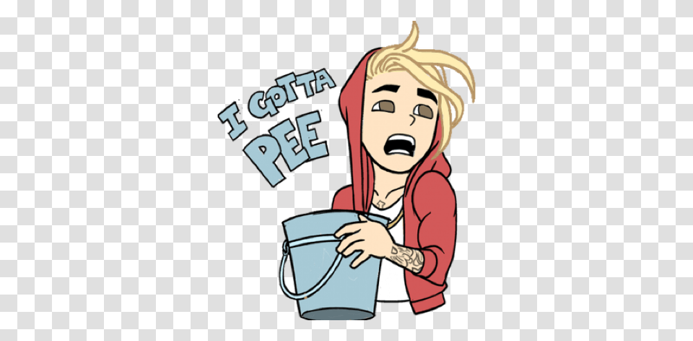 Justin Biebers New Emojis Continue To Show He Can Laugh, Person, Performer, Face, Bucket Transparent Png