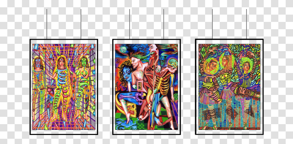 Justin Michael Jenkins, Modern Art, Stained Glass, Collage Transparent Png
