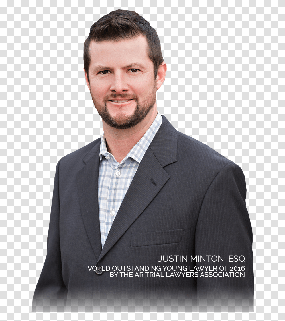 Justin Minton Little Rock Injury Attorney, Apparel, Suit, Overcoat Transparent Png