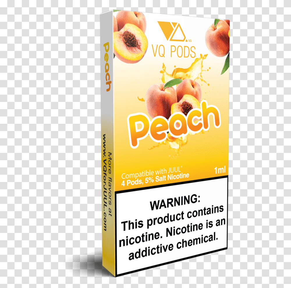 Juul Pods 3 Nicotine Peach, Poster, Advertisement, Flyer, Paper Transparent Png