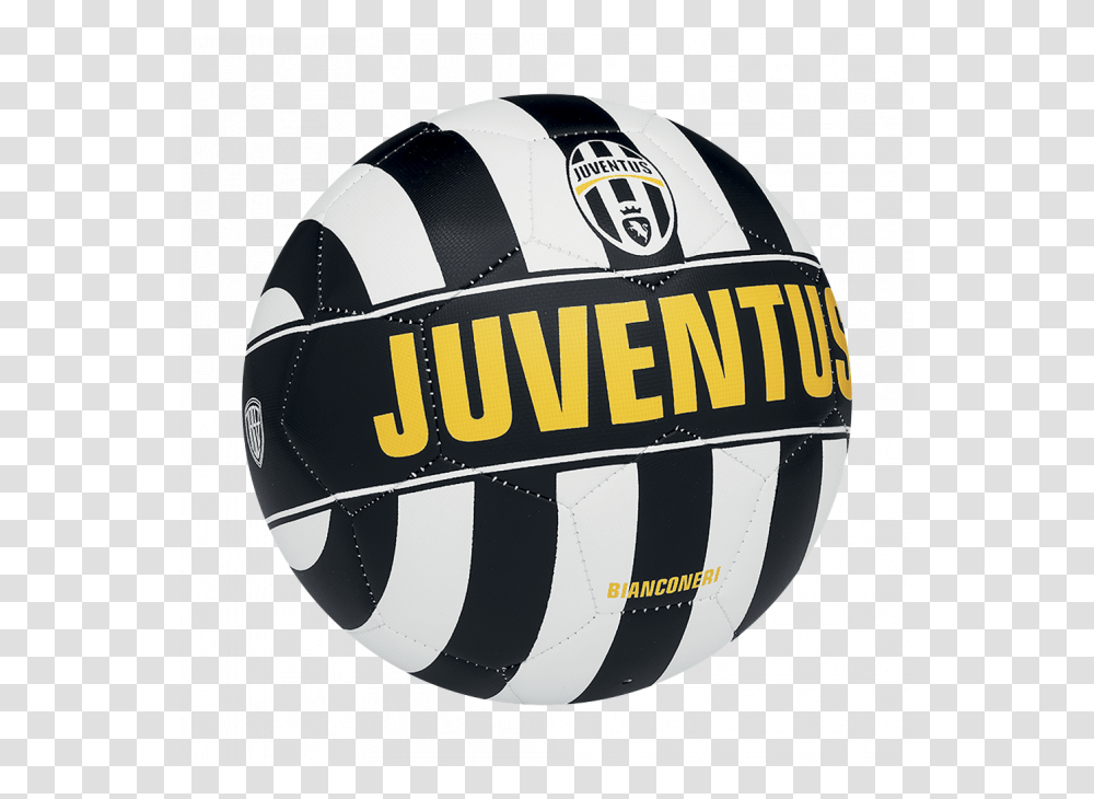 Juventus Prestige Soccer Ball Blackwhite Soccer Ball Juventus, Helmet, Sport, Sports, Team Sport Transparent Png