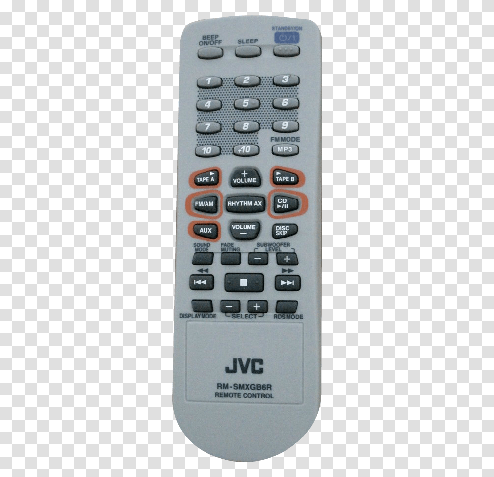 Jvc Vcr Remote, Remote Control, Electronics, Calculator Transparent Png