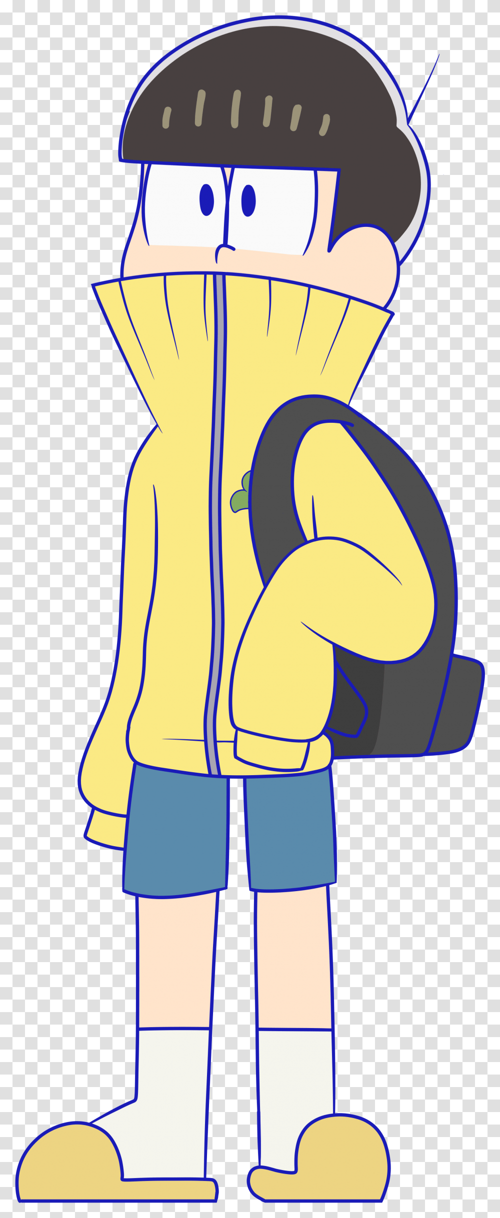 Jyushi Osomatsu Fictional Character, Clothing, Apparel, Sweatshirt, Sweater Transparent Png