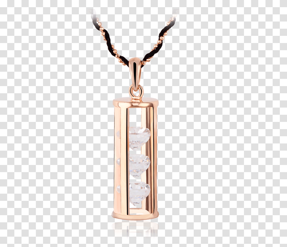 K Chapado En Oro Cadenas De Doble Filamento Collar Locket, Lamp, Pendant Transparent Png