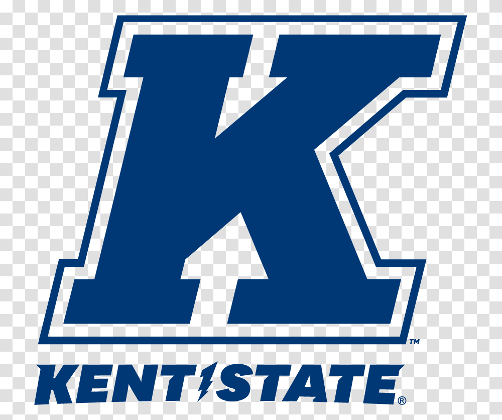 K Emblem With Kent State Kent State Golden Flashes Logo, Number, Trademark Transparent Png