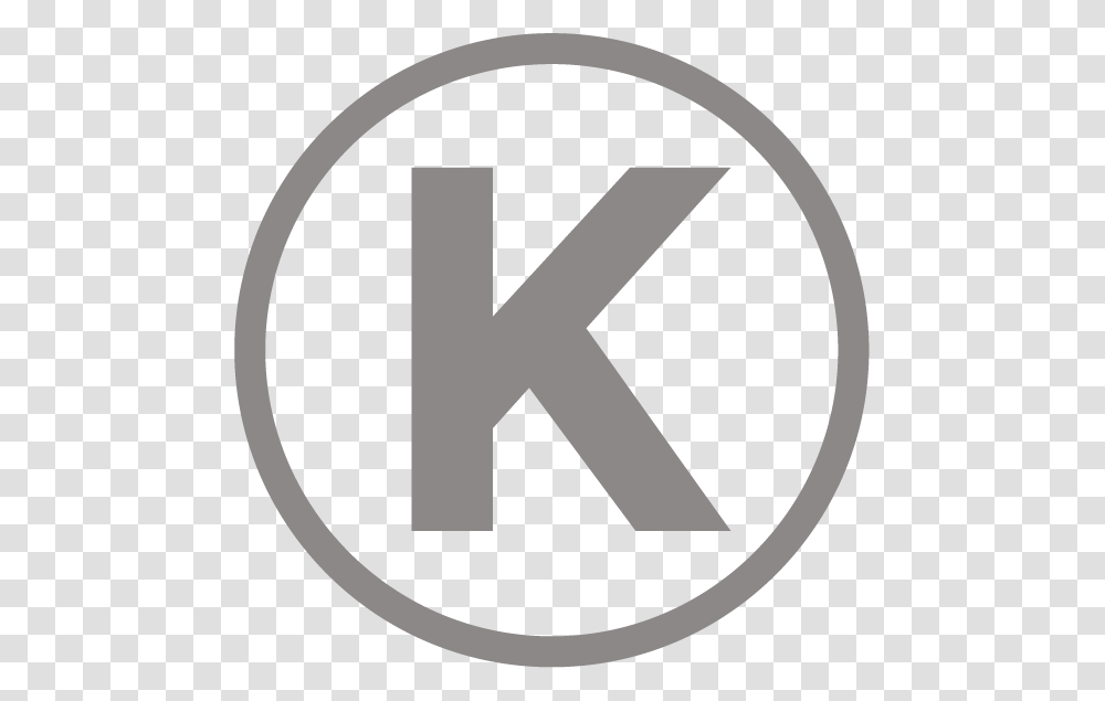 K Grey Capital K, Logo, Trademark Transparent Png