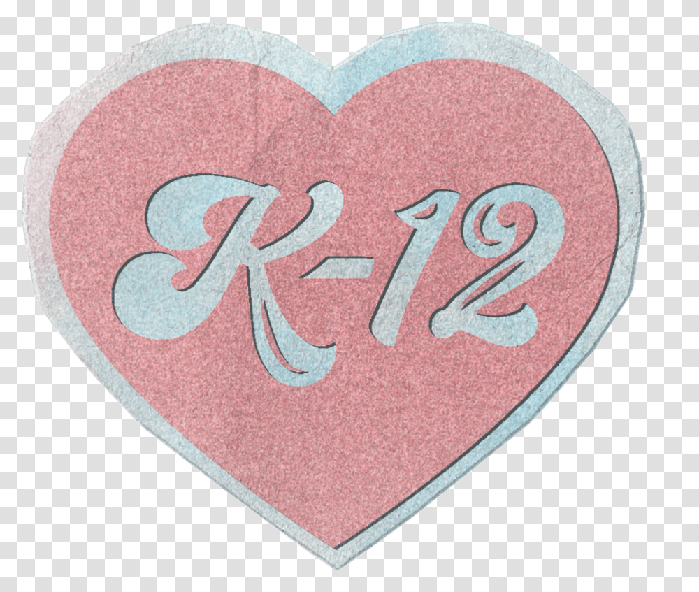 K Heart, Rug, Plectrum Transparent Png