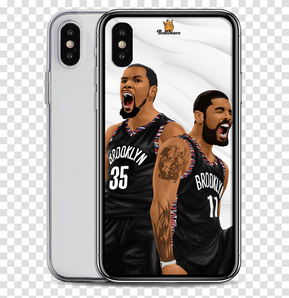 K K Kevin Durant Amp Kyrie Irving Black Amp White Kyrie Irving, Skin, Person, Tattoo Transparent Png
