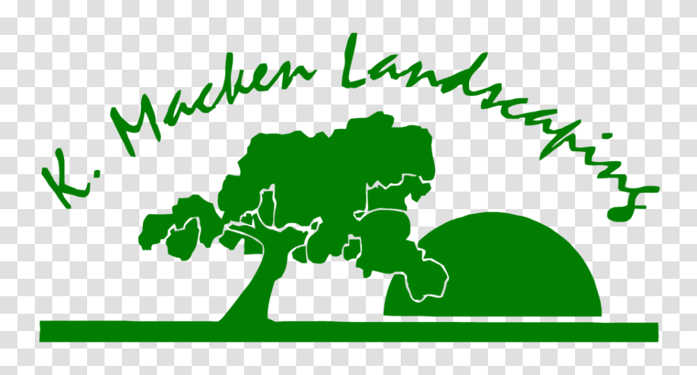 K Macken Landscaping, Green, Silhouette, Poster Transparent Png
