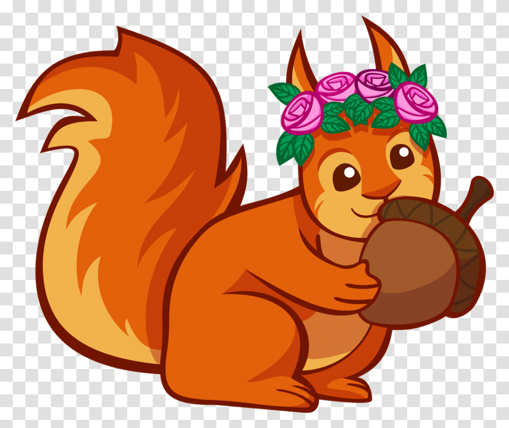 K O P E L Clipart Squirrel, Plant, Animal, Mammal, Food Transparent Png