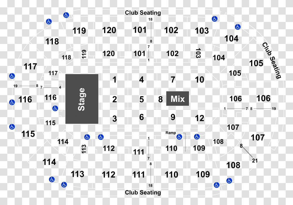 K Rock Centre Seating Chart, Floor Plan, Diagram, Building, Plot Transparent Png