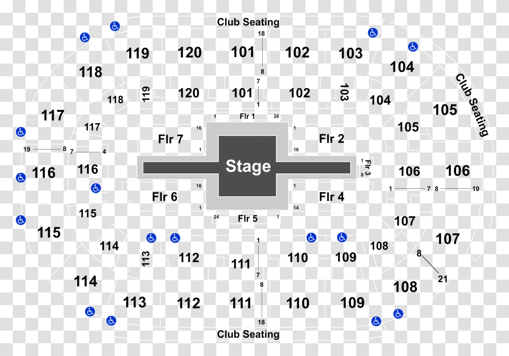 K Rock Centre Seating Chart, Network, Building, Diagram, Scoreboard Transparent Png