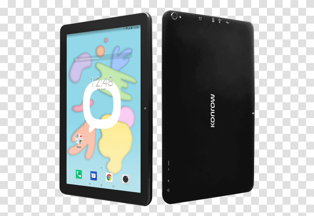 K Tab 1003 Tablet Android Go 10 Inches Hd Ips Screen Tablette Konrow, Mobile Phone, Electronics, Cell Phone, Computer Transparent Png