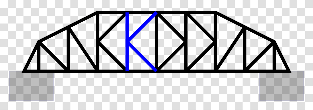 K Truss, Triangle, Logo Transparent Png