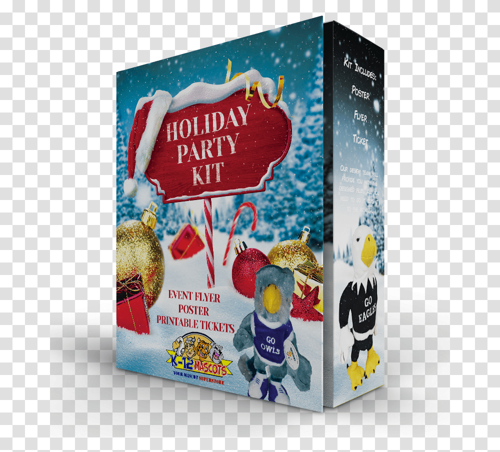 K12mascots Holiday Party Kit, Bird, Animal, Machine Transparent Png