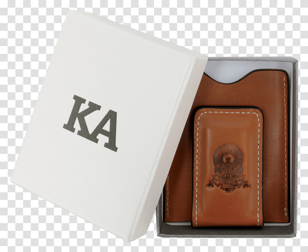 Ka Coat Of Arms Legacy Leather Company Money Clip, Diary, Box, File Binder Transparent Png