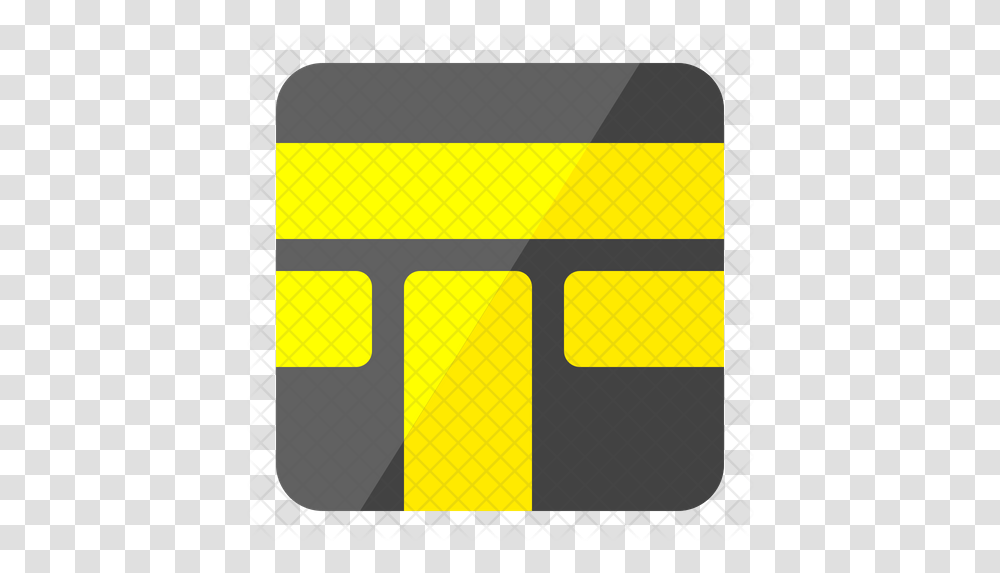 Kaaba Mecca Icon Of Flat Style Illustration, Text, Car, Vehicle, Transportation Transparent Png