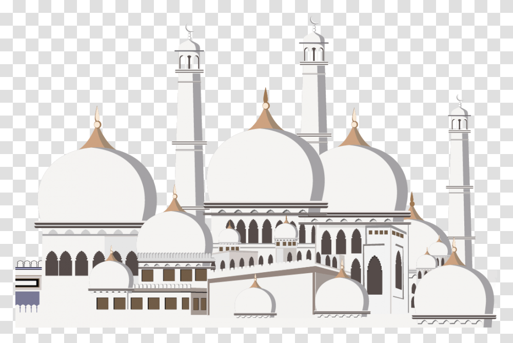 Kaaba Ramadan Mosque Islam Eid Mubarak Eid Mubarak Vector, Dome, Architecture, Building Transparent Png
