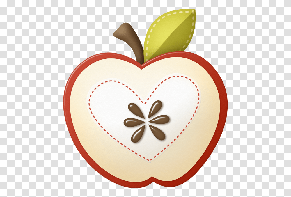 Kaagard Apple Apples Scrapbook And Album, Heart, Rug, Sweets, Food Transparent Png