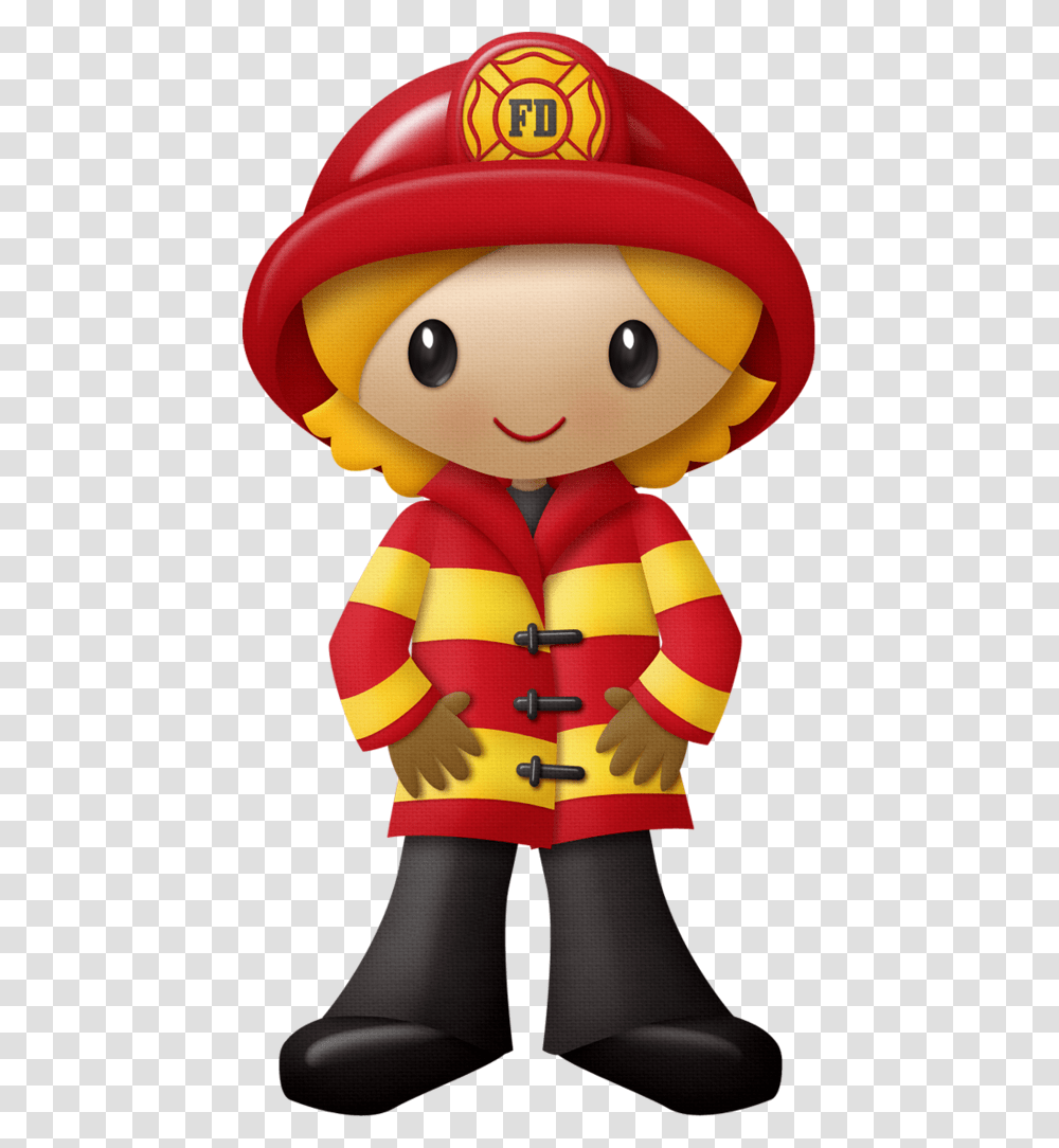 Kaagard Firedup Fireman Girl Fireman Clipart, Apparel, Toy, Person Transparent Png